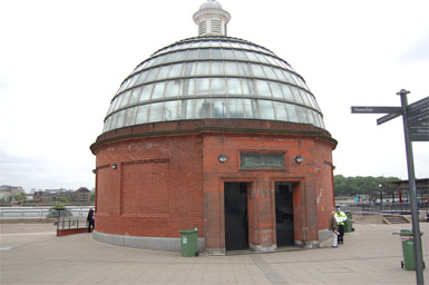 The Elevator to the Tunnel Under the Thames, Greenwich Park